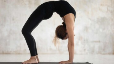 Yoga poses for back fat